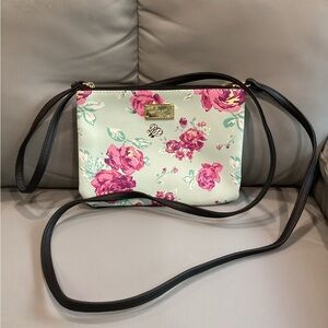Luv Betsy by Betsy Johnson Crossbody Bag with Black Strap